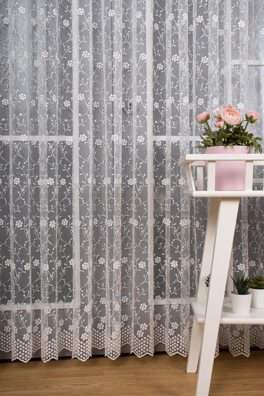 Papatya Bahçesi Tül Perde