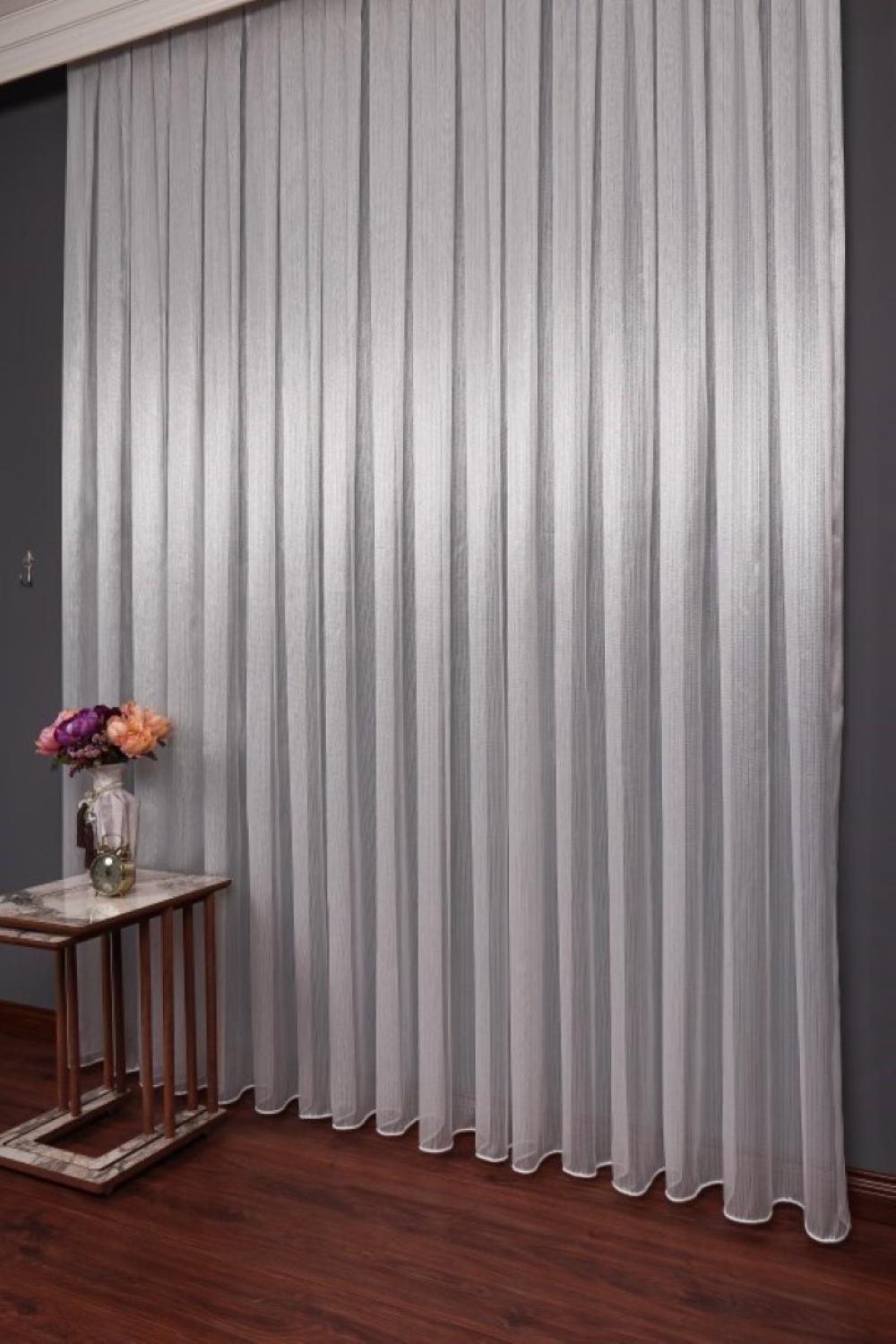 İpeksi Dokunuş Düz Sade Tül