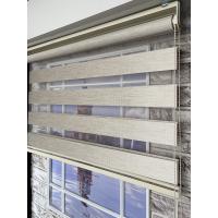 Krem Bambu Zebra Perde